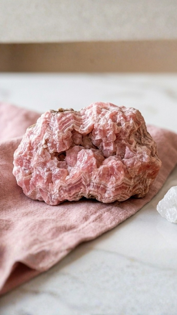 Schema  Rhodochrosite: properties, benefits and virtues