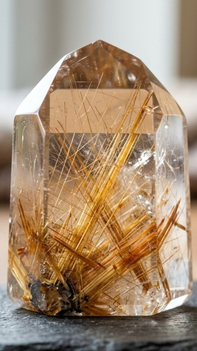 Schema  Rutile quartz: properties and benefits
