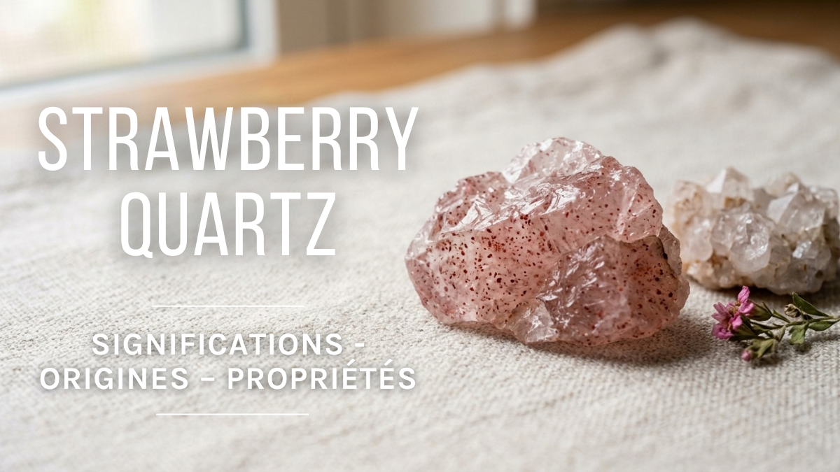 Strawberry Quartz: benefits and properties Strawberry Quartz: benefits and properties