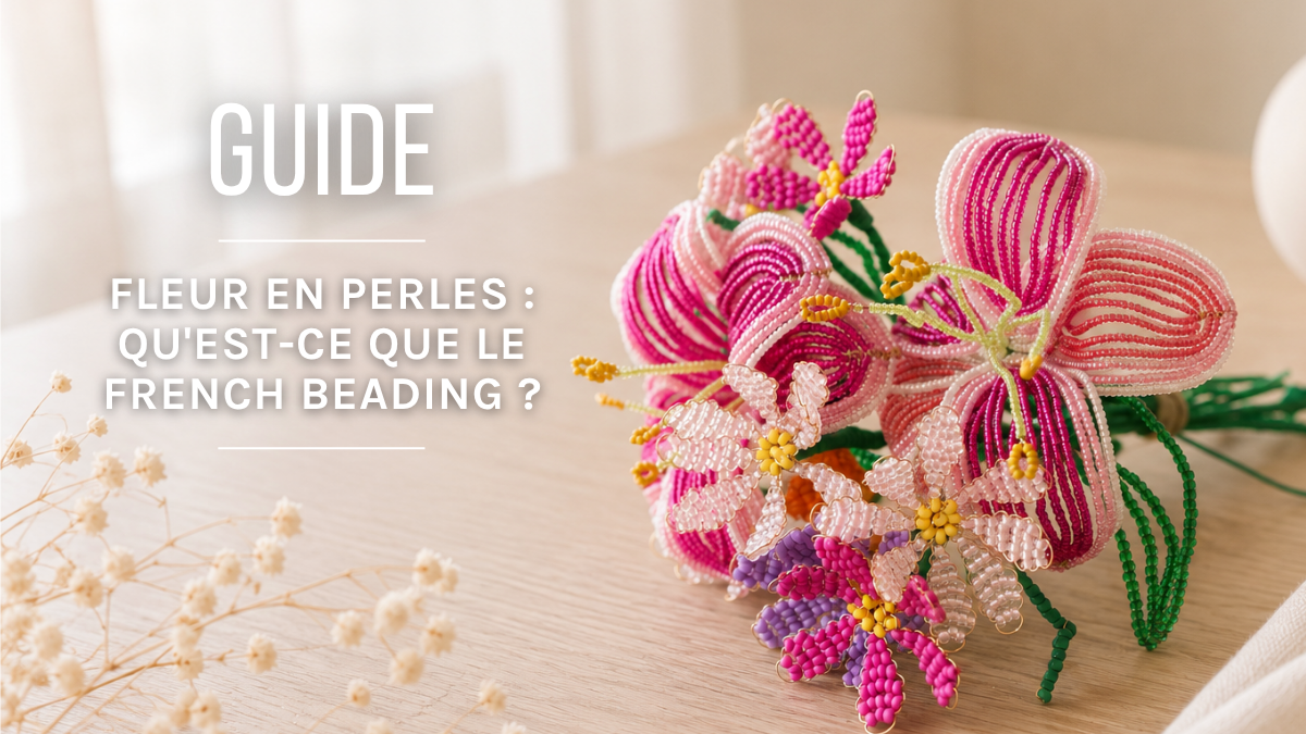 Beaded Flower: What Is French Beading? Beaded Flower: What Is French Beading?