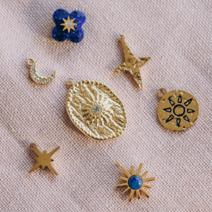 breloques en acier inoxydable pour bijoux DIY