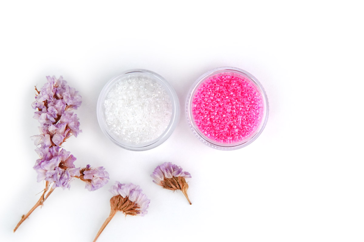 miyuki delica rose fluo