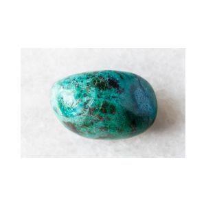 Pierre naturelle chrysocolle pour cr&eacute;ation de bijoux DIY - Perles & Co