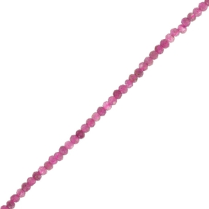 perles tourmaline rose
