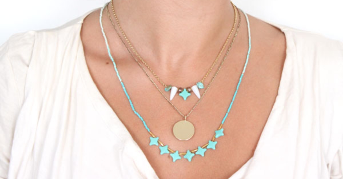 collier turquoise