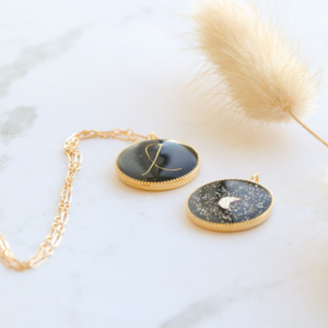 Pendentif DIY avec r&eacute;sine &eacute;poxy