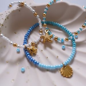 bracelet élastique thème marin