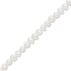 Perles d'eau douce baroques irr&eacute;guli&egrave;res 6x5 mm