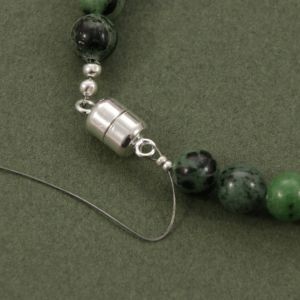 bracelet perles fermoir aimanté