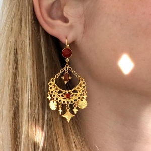 boucles d'oreilles pampille