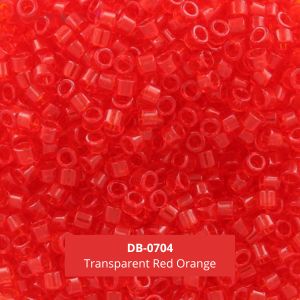 DB-0704 Transparent Red Orange