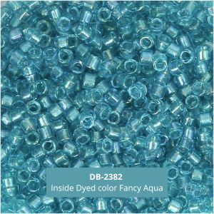 DB-2382  Inside Dyed color Fancy Aqua