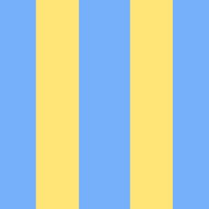 association couleur tendance : jaune pastel et bleu