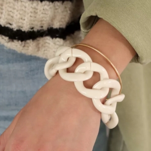 bracelet grosse maille