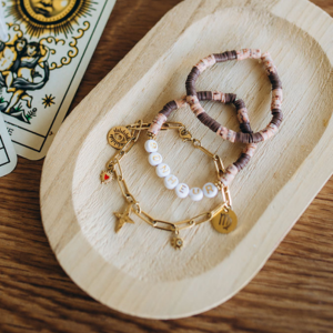 bracelet breloque porte bonheur