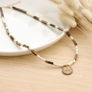 collier pendentif scarab&eacute;e DIY