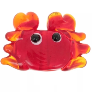 perle crabe en verre