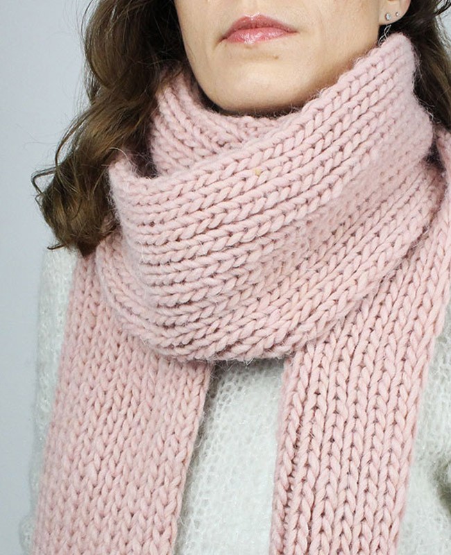Schema DIY knitted scarf Schema DIY knitted scarf