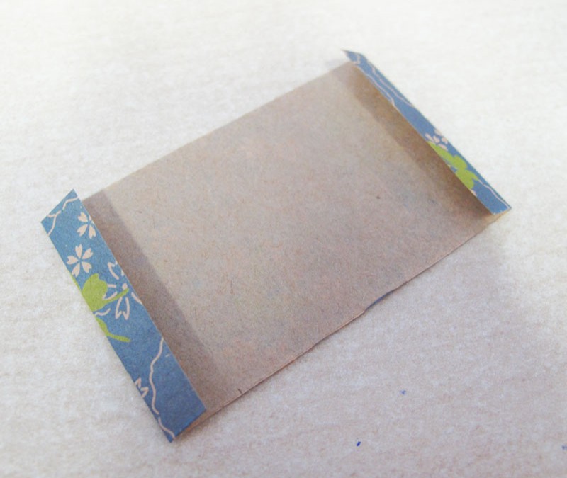 Origami Jungle earrings : Step 2