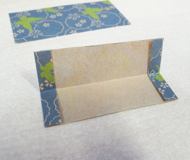 Origami Jungle earrings : Step 3