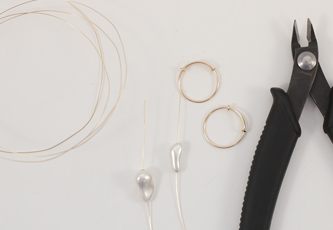 DIY Gold filled ring and Irregular pearls PureCrystal : Step 2 DIY Gold filled ring and Irregular pearls PureCrystal : Step 2