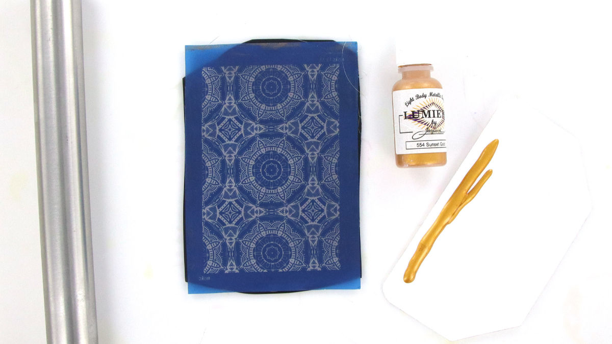 Ethnic and refined polymer clay earrings : Step 1