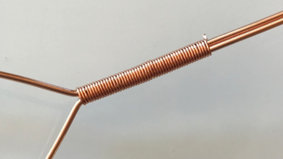 Wire wrap pendant tutorial with gemstone and copper wire : Step 8 Wire wrap pendant tutorial with gemstone and copper wire : Step 8