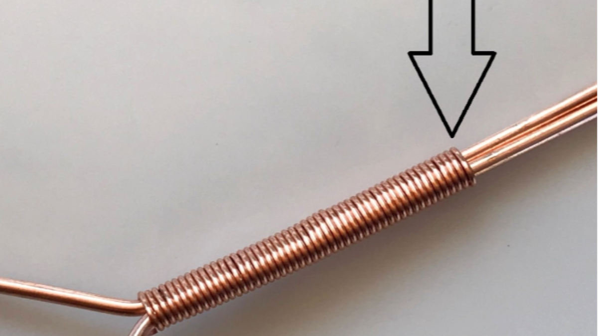 Wire wrap pendant tutorial with gemstone and copper wire : Step 9 Wire wrap pendant tutorial with gemstone and copper wire : Step 9