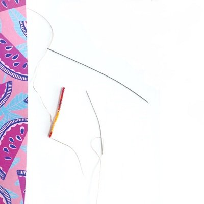 Brickstitch and Peyote Parrot : Step 2