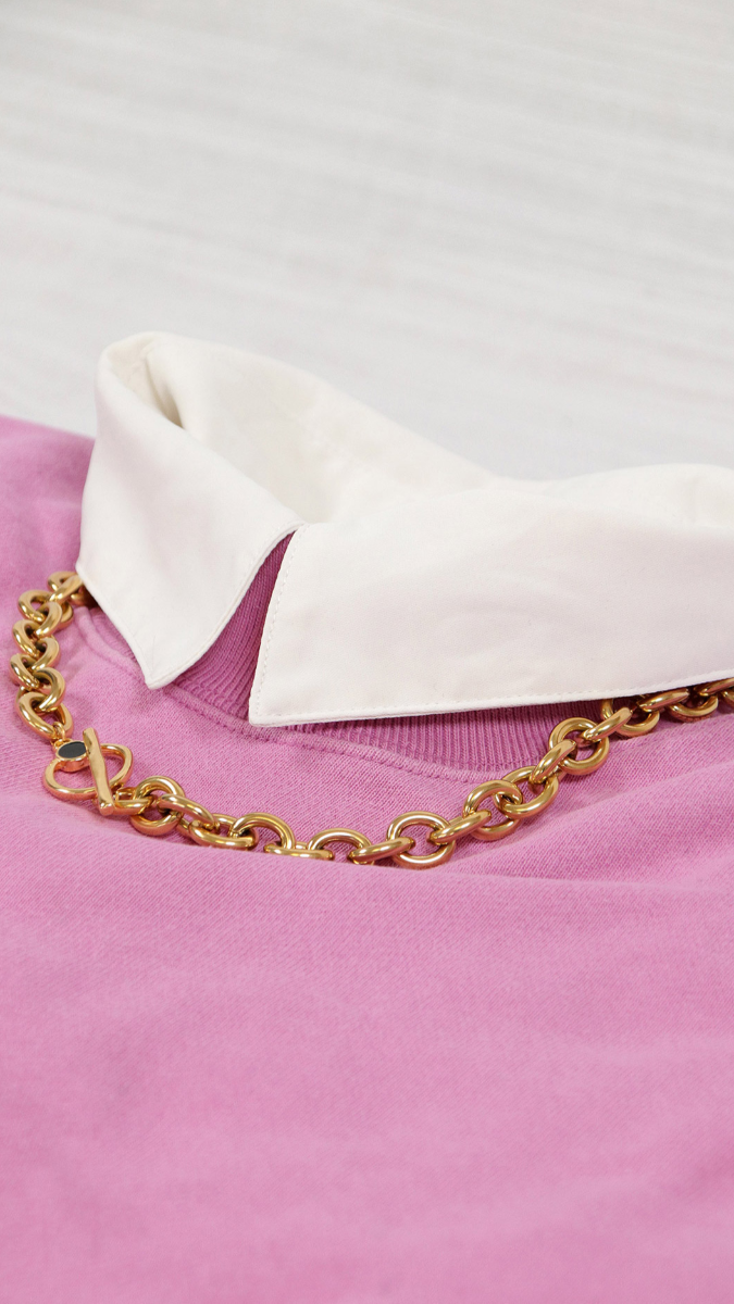 Schema Necklace big golden links Schema Necklace big golden links