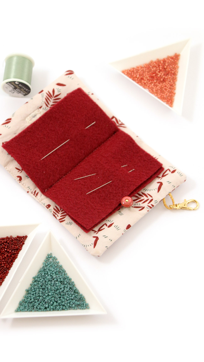 Schema  Tuto Couture Beading and Sewing Needle Holder