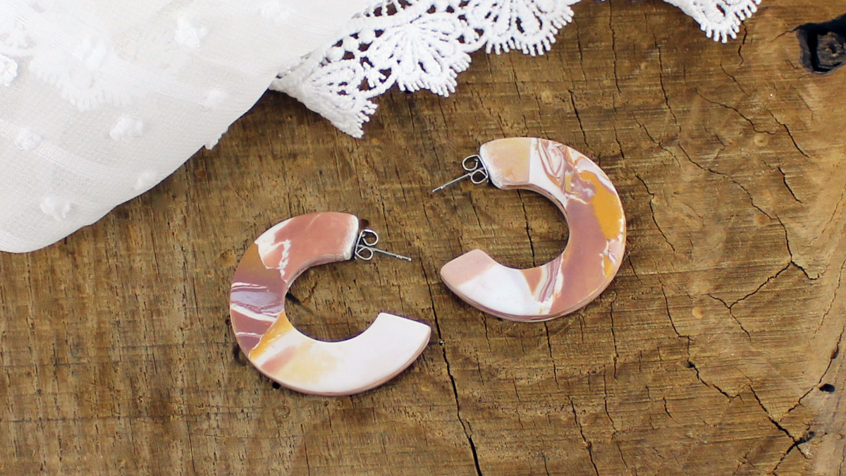 Schema  Flat creoles in Fimo paste