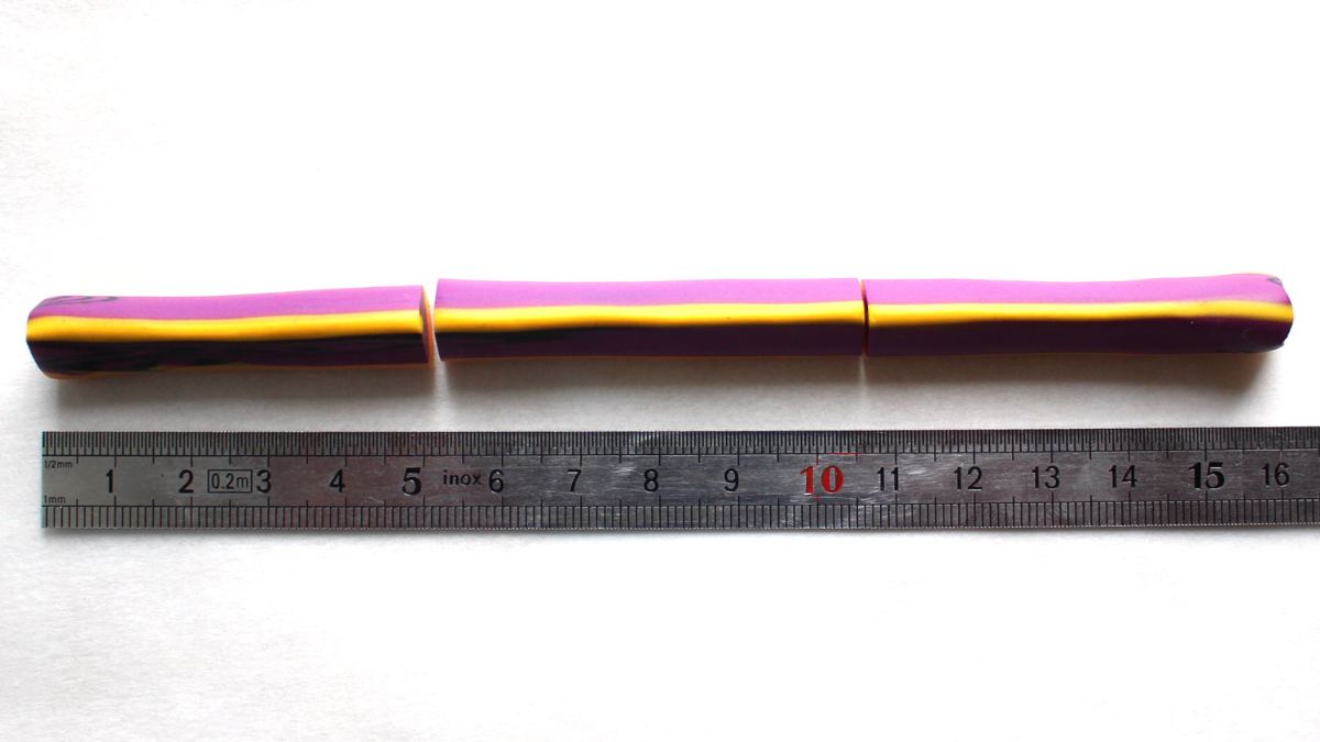 Earrings made of polymer clay : Step 11