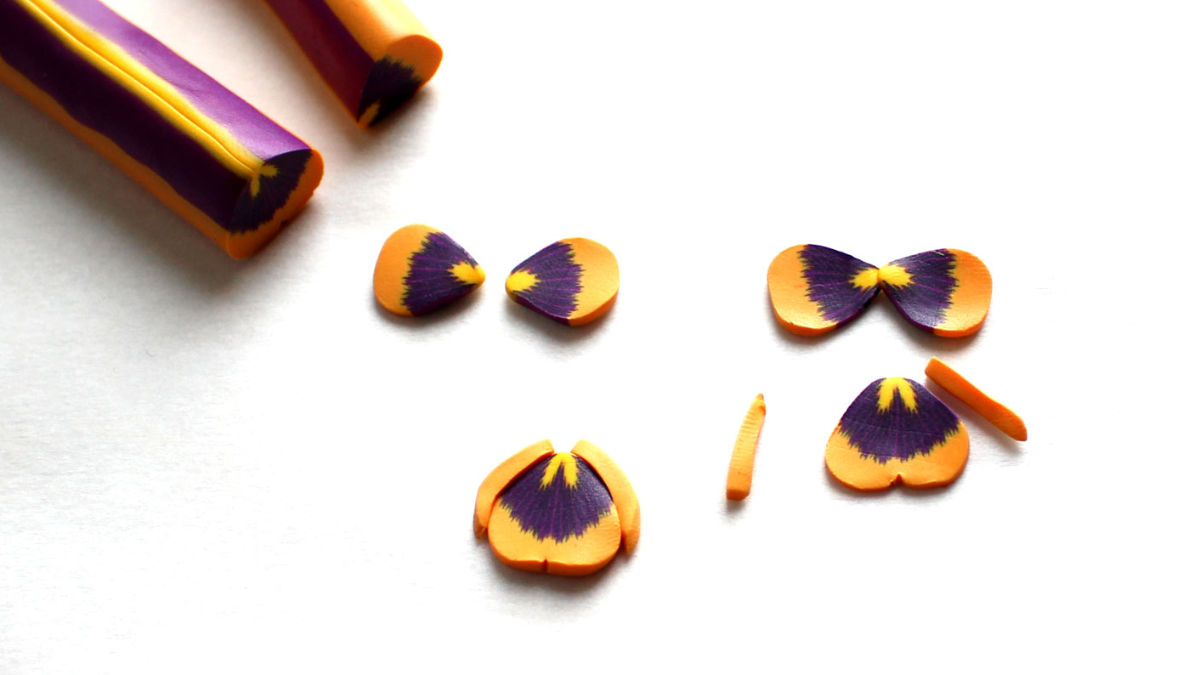 Earrings made of polymer clay : Step 13