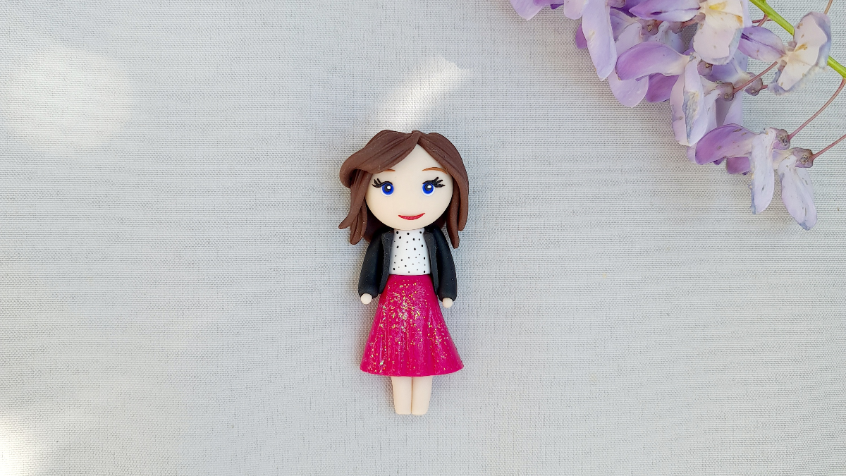 Schema DIY polymer clay doll figurine Schema DIY polymer clay doll figurine