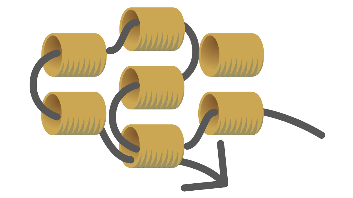 Miyuki pearl weave bracelet Peyote Pair technique : Step 6