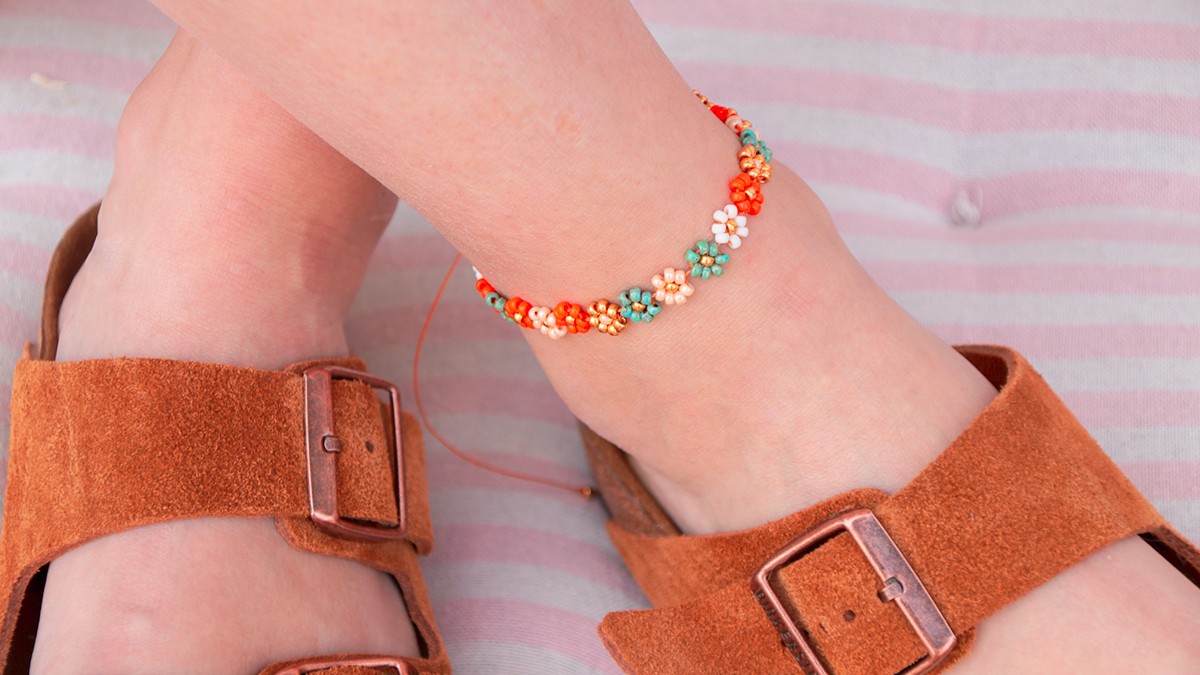 Schema  Flower bracelet