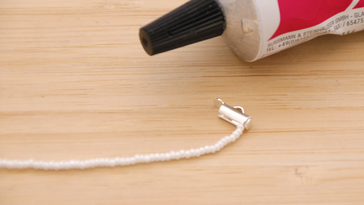 Multirang bracelet with moons and stars charms : Step 2