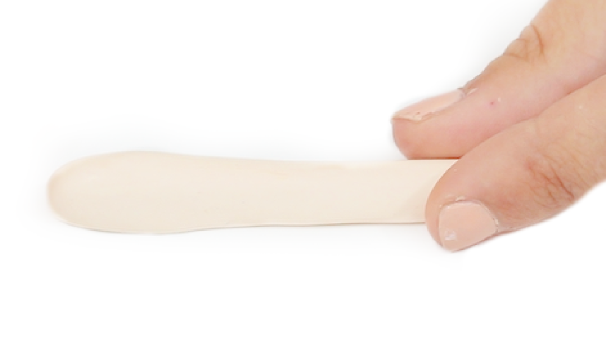 Mixed peach and bead bracelet made of polymer clay : Step 2 Mixed peach and bead bracelet made of polymer clay : Step 2