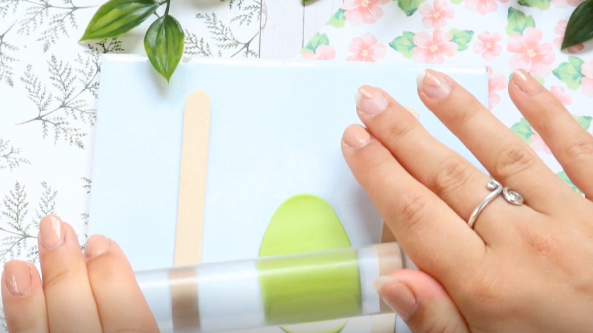 Watermelon earrings made of polymer clay : Step 3