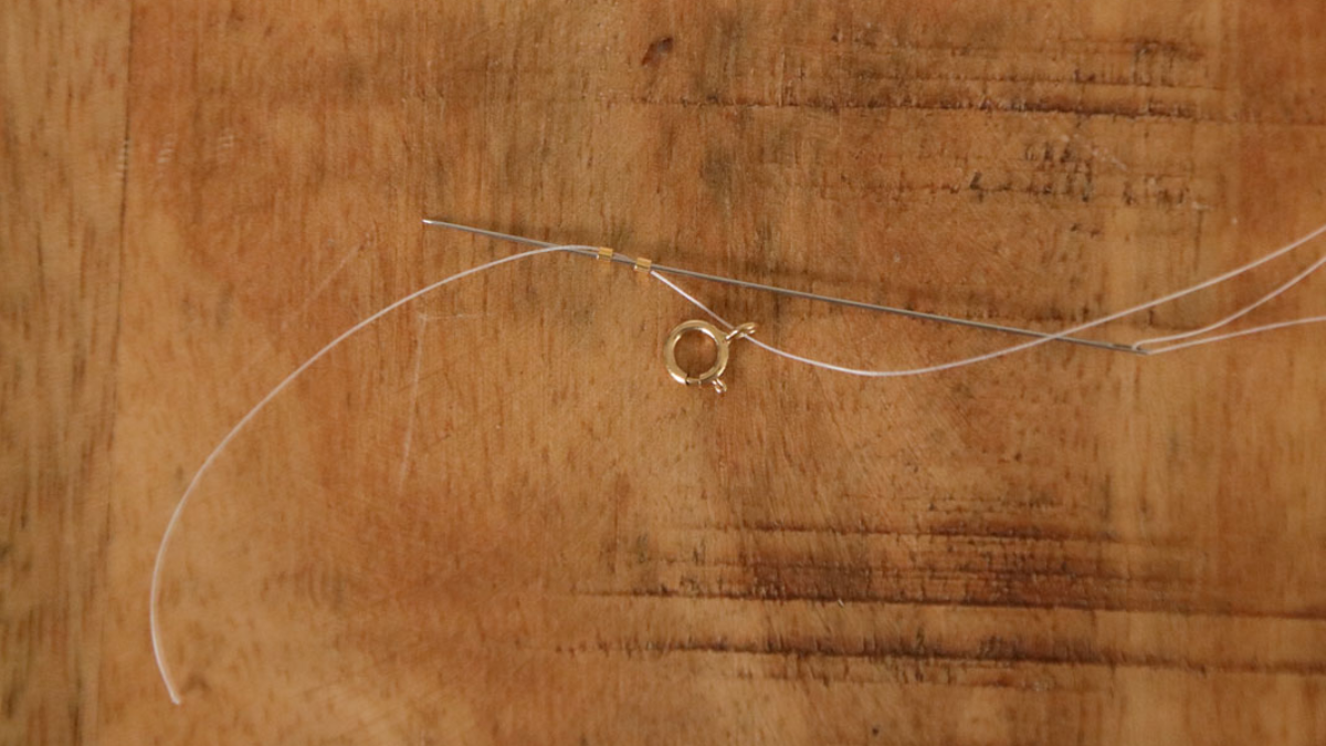 DIY Fruit Bracelet with seed beads : Step 1 DIY Fruit Bracelet with seed beads : Step 1