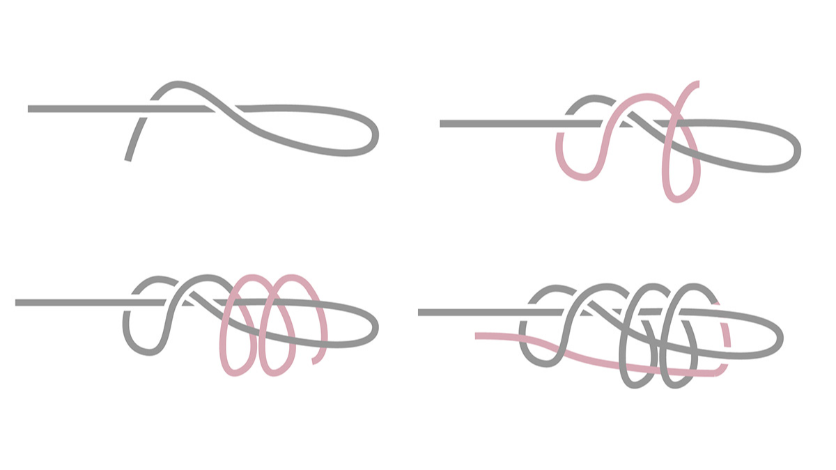 DIY 3 in 1 multicolor bracelet with seed beads : Step 2