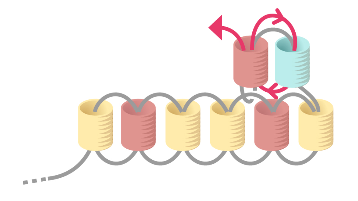 Weaving grid Miyuki pastel Brick Stitch earrings : Step 7