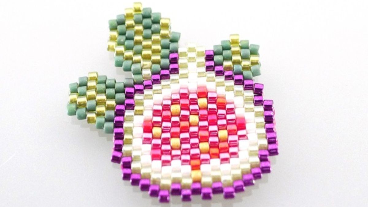 Miyuki Delicas pear fig chart by My Little Bazaar