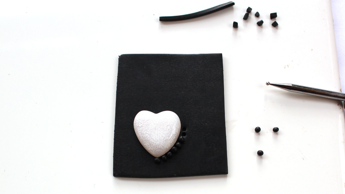 Ex-voto jewels in polymer clay : Step 7