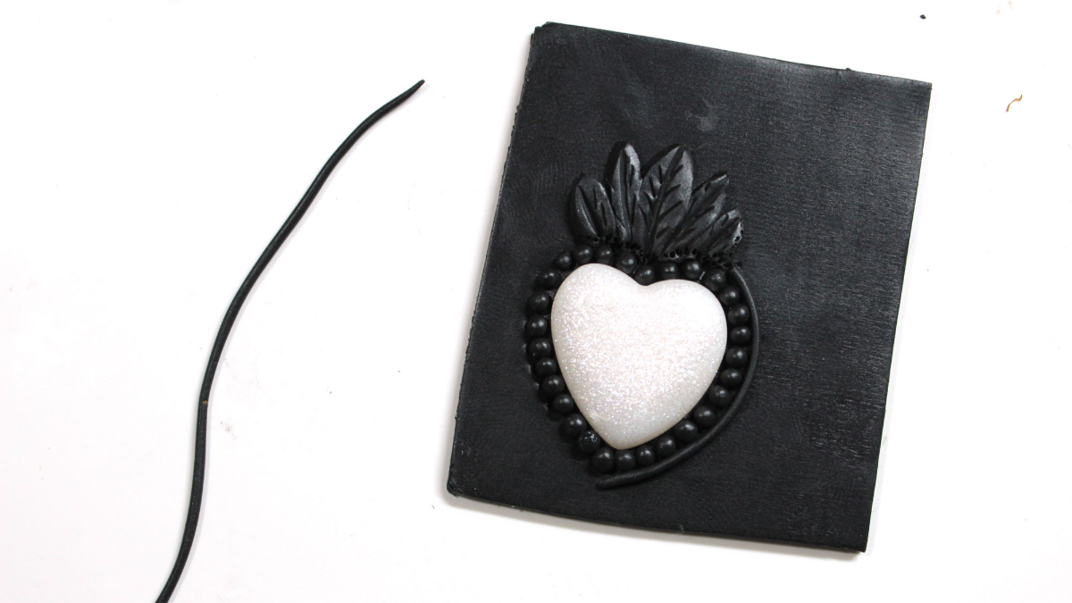 Ex-voto jewels in polymer clay : Step 9