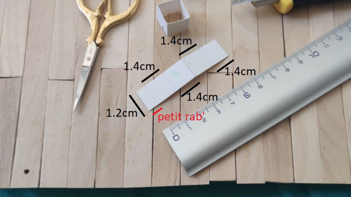 DIY Christmas gift packs with Miyuki bead weaving : Step 3