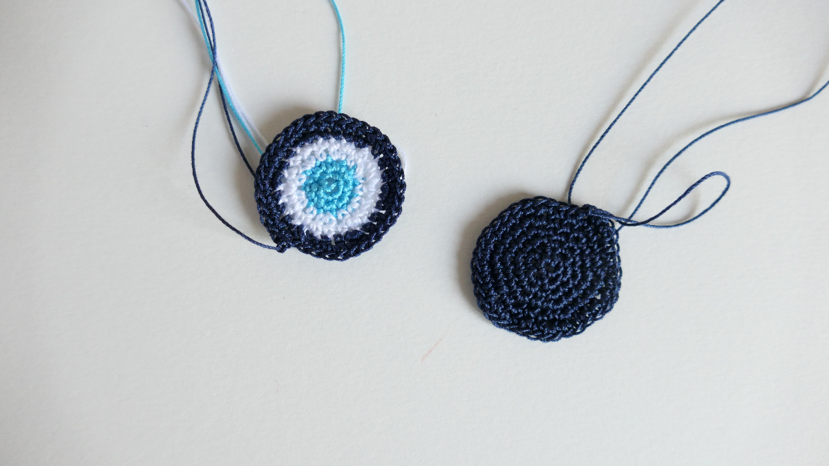 DIY Crocheted and embroidered amulet rings : Step 2 DIY Crocheted and embroidered amulet rings : Step 2