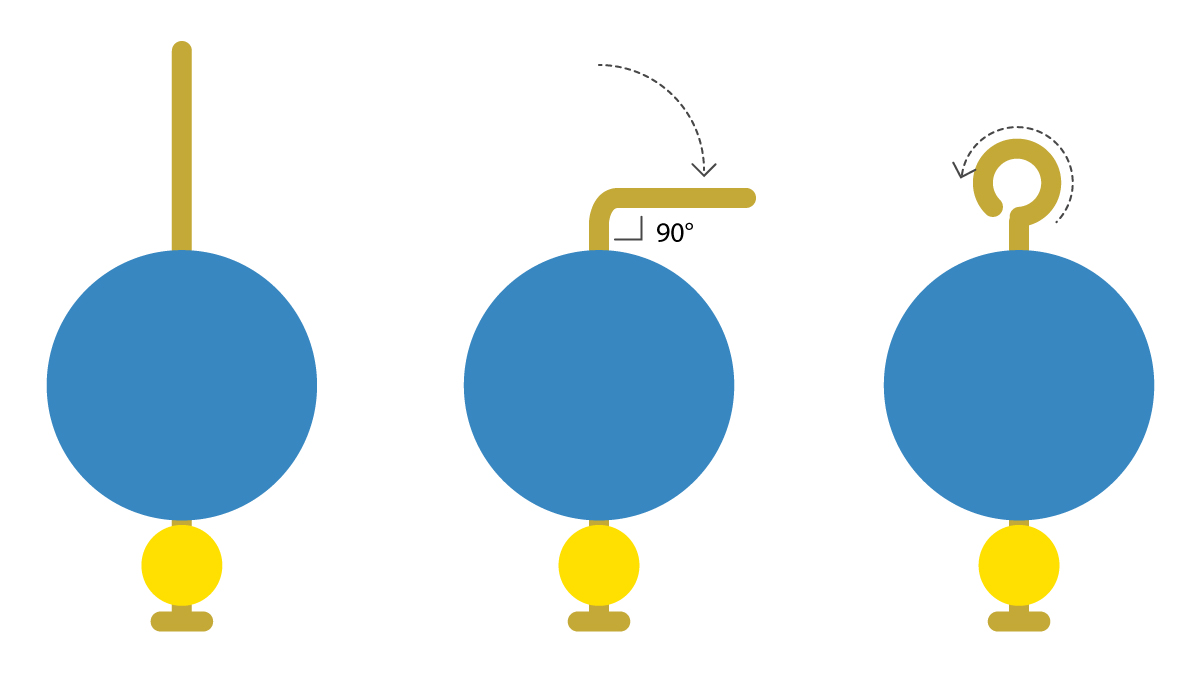 DIY Women's bracelet with natural Amazonite stones : Step 1