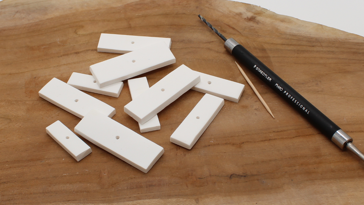 3 ideas for Christmas decorations in Fimo clay : Step 5